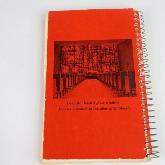 Vintage Cookbook St. Marys Church Manchester IA Midwest Recipes 1973 - Picture 5 of 5